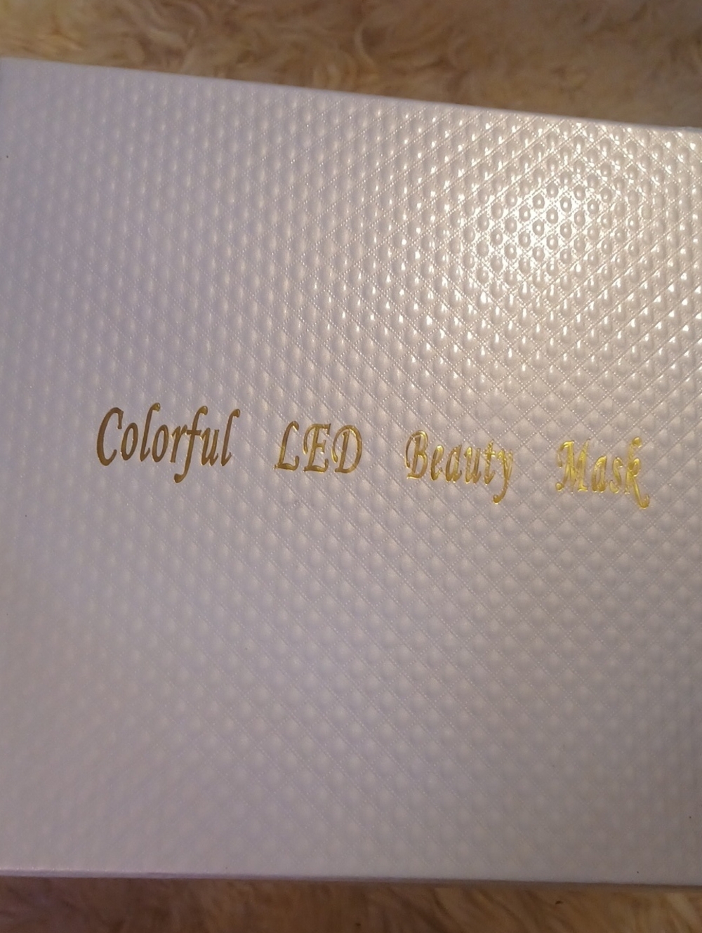 LED Light Therapy Facial & Neck Mask 7 Colors With Ems - Picture 6 of 6